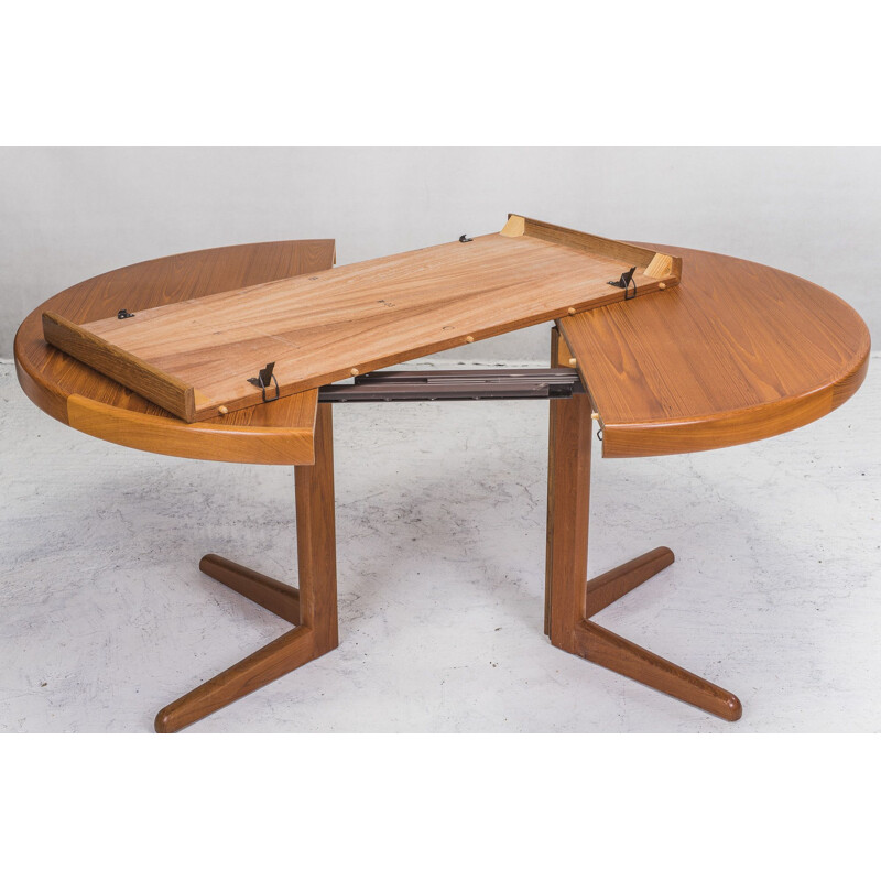 Table à rallonge vintage de HW Klein pour Bramin, 1960