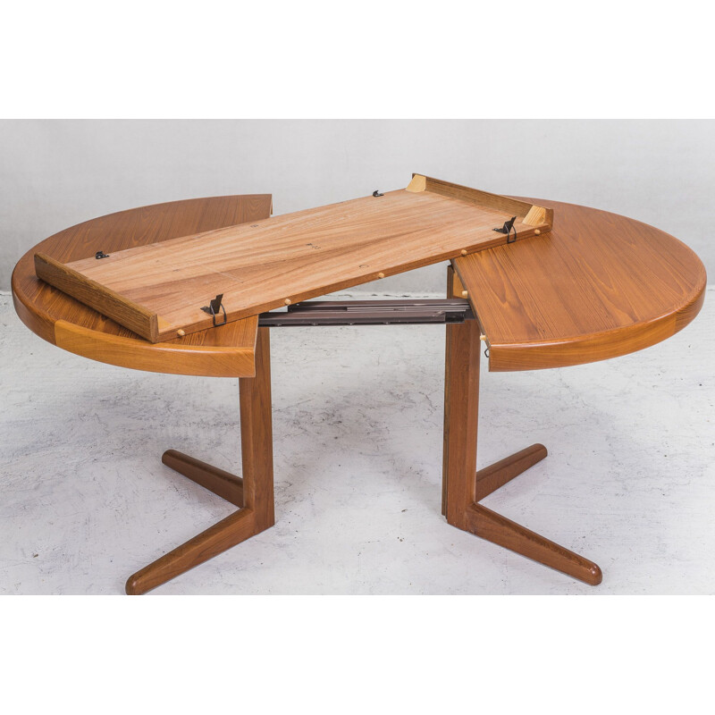 Vintage Extendable Dining Table by HW Klein for Bramin, 1960s