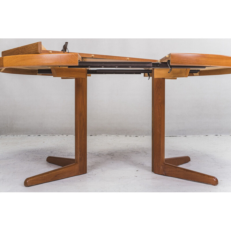 Vintage Extendable Dining Table by HW Klein for Bramin, 1960s