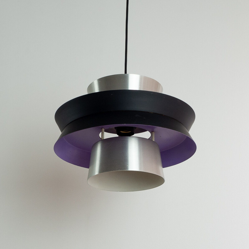 Vintage Swedish Trava pendant lamp by Carl Thore, 1960