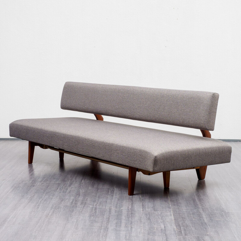 Vintage grey Scandinavian sofa, 1950