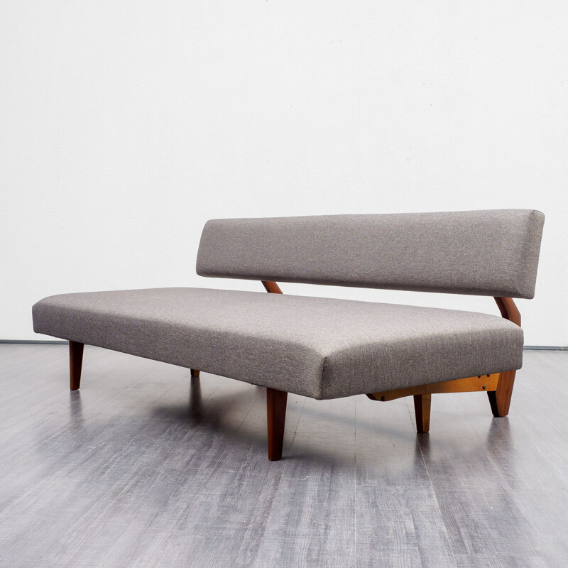 Vintage grey Scandinavian sofa, 1950