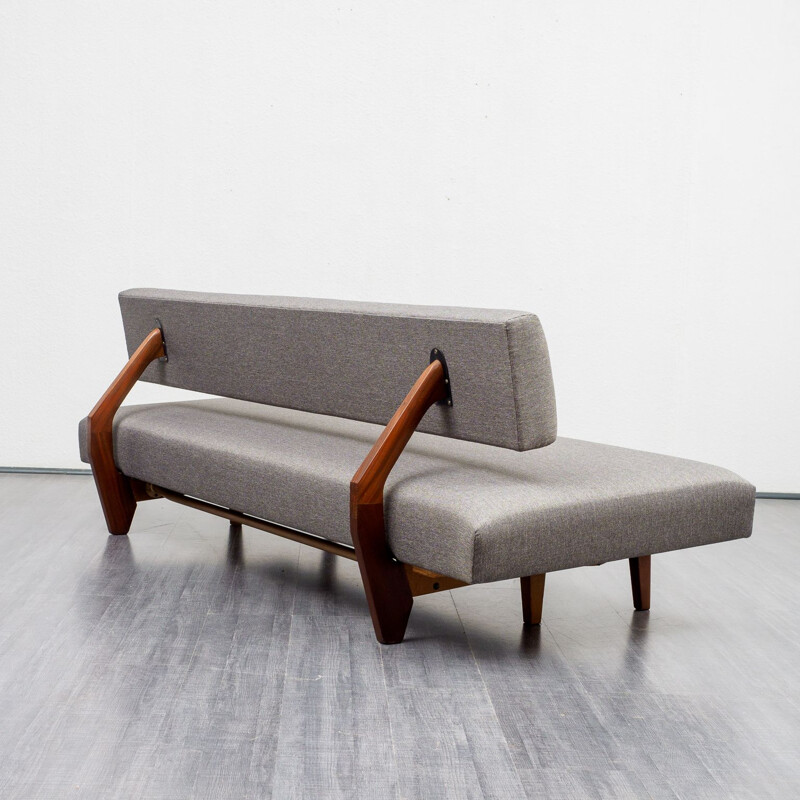 Vintage grey Scandinavian sofa, 1950