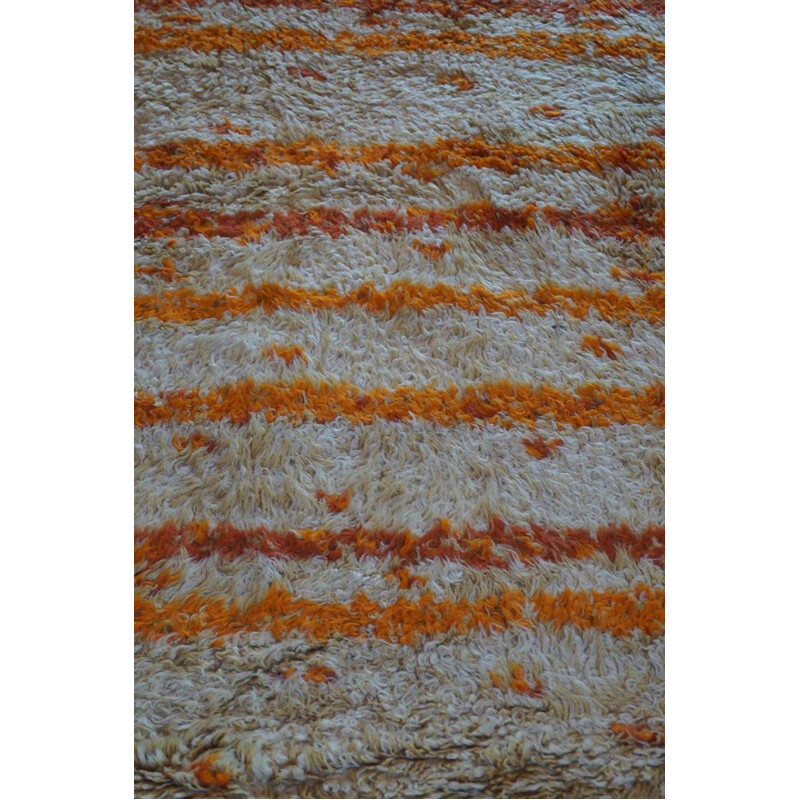 Vintage "Bergoss" woollen rug, Holland, 1960s