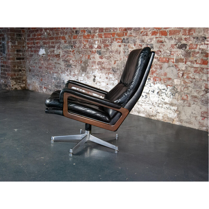 Chaise Vintage King d'André Vandenbeuck pour Strässle Schweiz, 1960