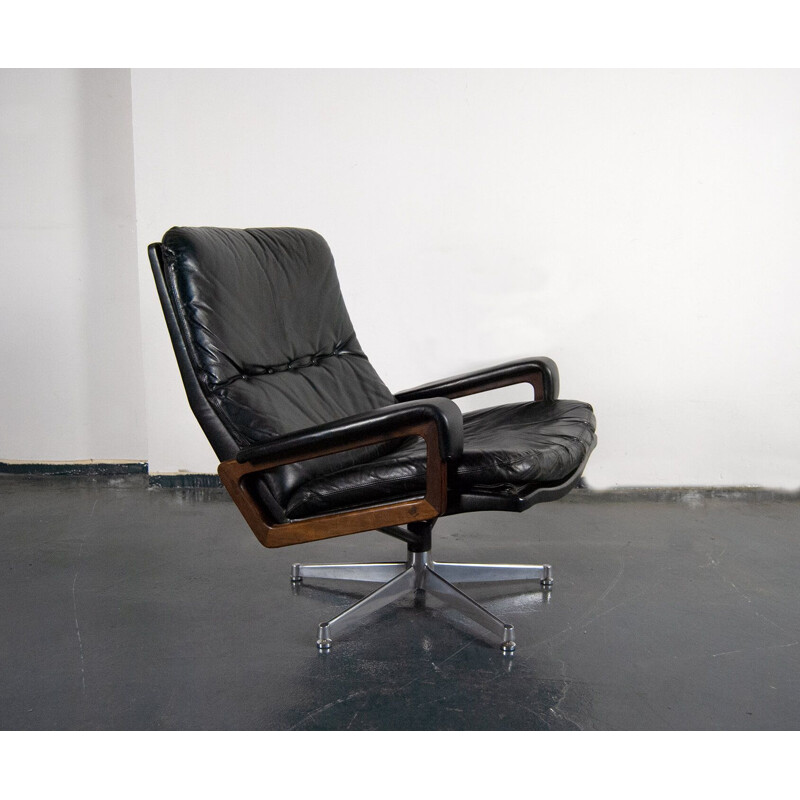 Vintage King Chair by Andre Vandenbeuck for Strässle Schweiz, 1960s