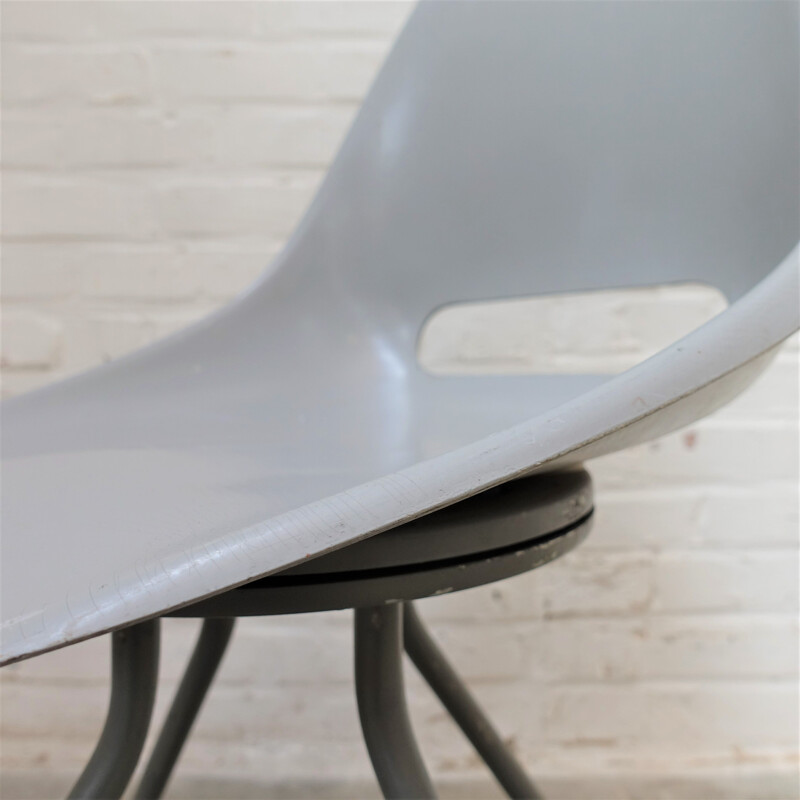 Vintage fiberglass armchair by Miroslav Navratil for Vertex