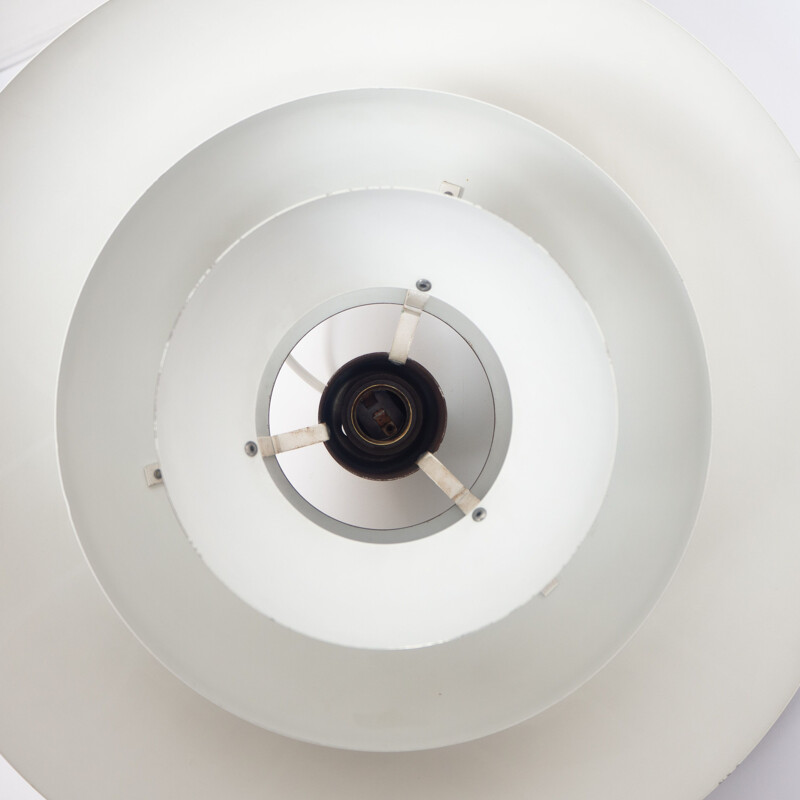 Vintage pendant lamp "Penta" by Jo Hammerborg for Fog & Morup, Denmark, 1965