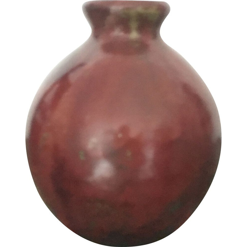 Vintage stoneware vase by Pierre Adrien Dalpayrat