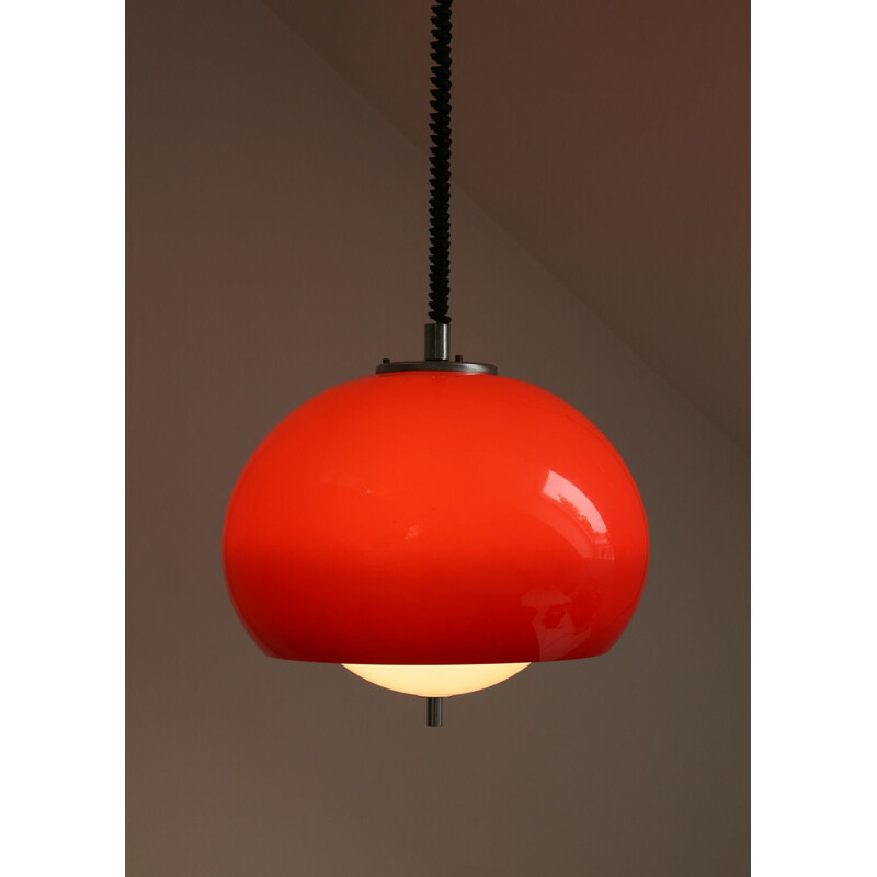 Vintage pendant lamp from Guzzini for Meblo, 1970s