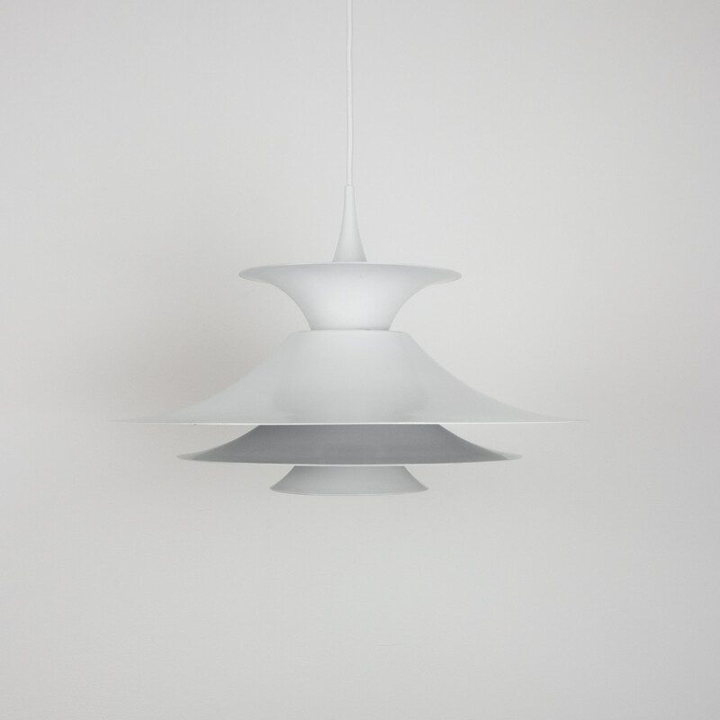 Vintage pendant Lamp "Radius" by Erik Balslev for Fog & Morup, Denmark, 1977