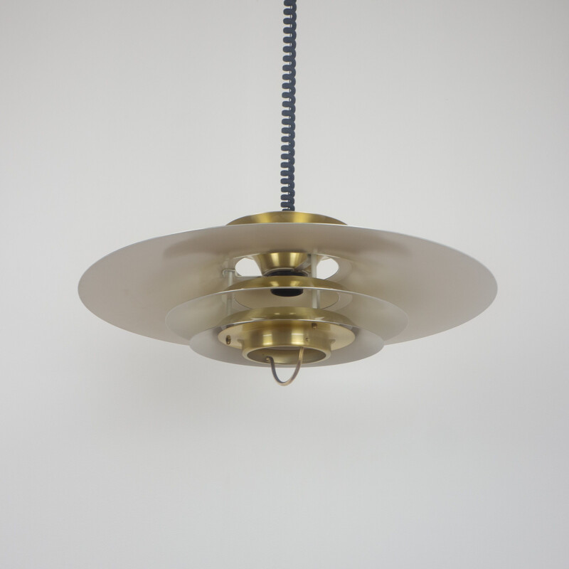 Vintage pendant lamp by Vitrika, Denmark, 1960s