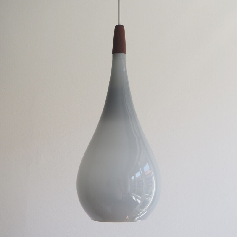 Vintage pendant lamp Draaben by Michael E. Bang from Holmegaard, Denmark, 1970s