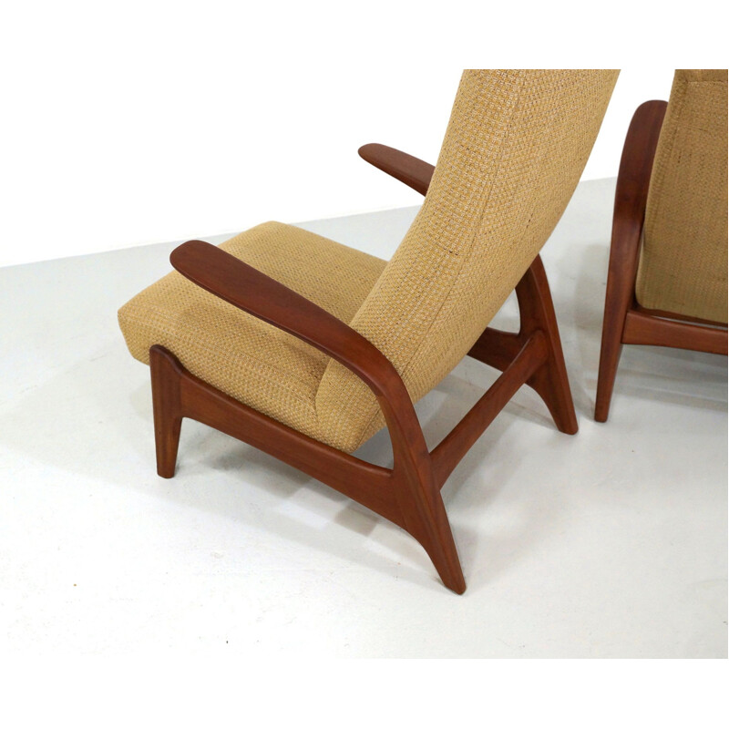 Pair of vintage armchairs by Rolf Rastad and Adlof Relling, 1960s