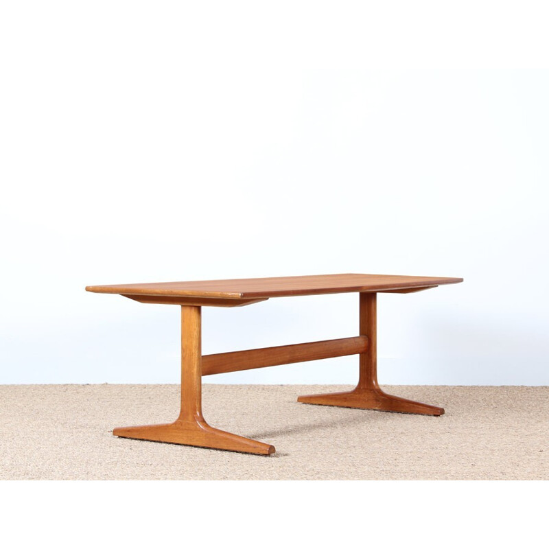 Table basse Scandinave en teck - années 60