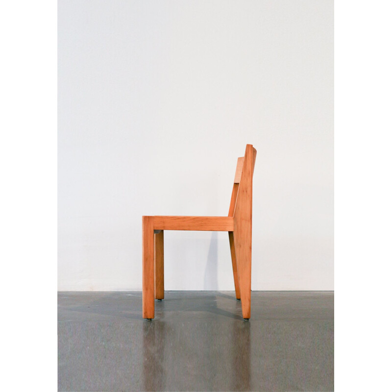 Chaise "Rare chair" N 266 Horgen Glarus en teck, Martha HUBER-VILLIGER - 1950