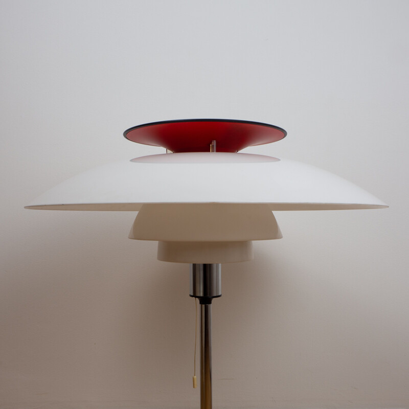 Lampe de table danoise vintage PH80 de Poul Henningsen pour Louis Poulsen, Danemark,  1980