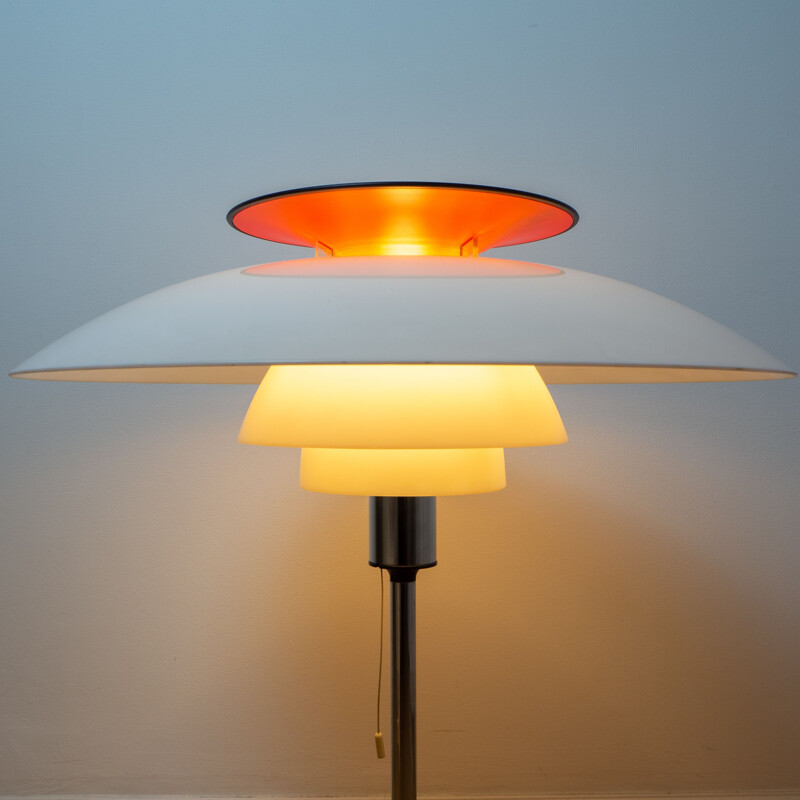 Lampe de table danoise vintage PH80 de Poul Henningsen pour Louis Poulsen, Danemark,  1980