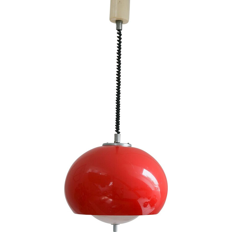 Vintage pendant lamp from Guzzini for Meblo, 1970s