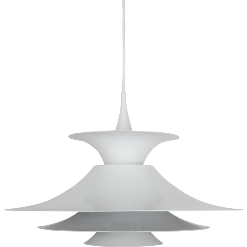 Vintage pendant Lamp "Radius" by Erik Balslev for Fog & Morup, Denmark, 1977