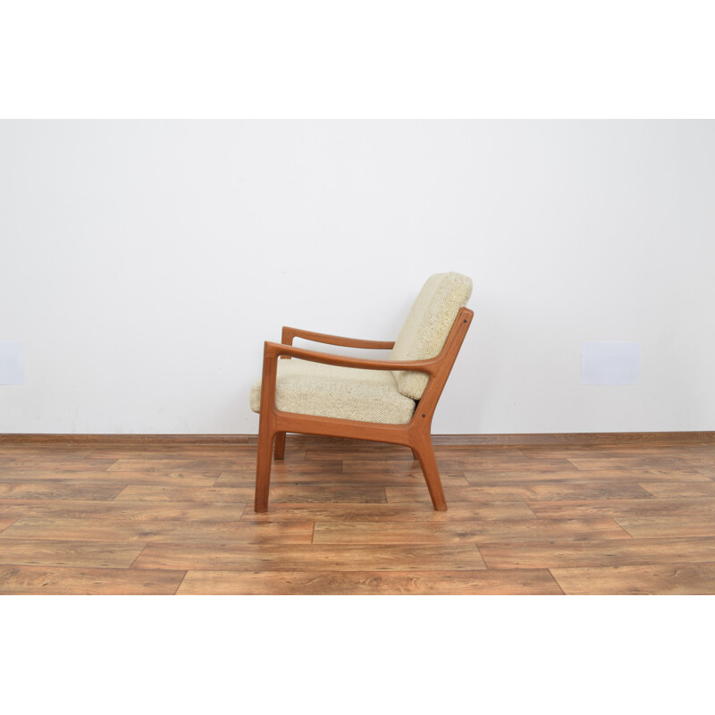 Set of 2 danish teak vintage armchairs by Ole Wanscher for Cado, 1960s