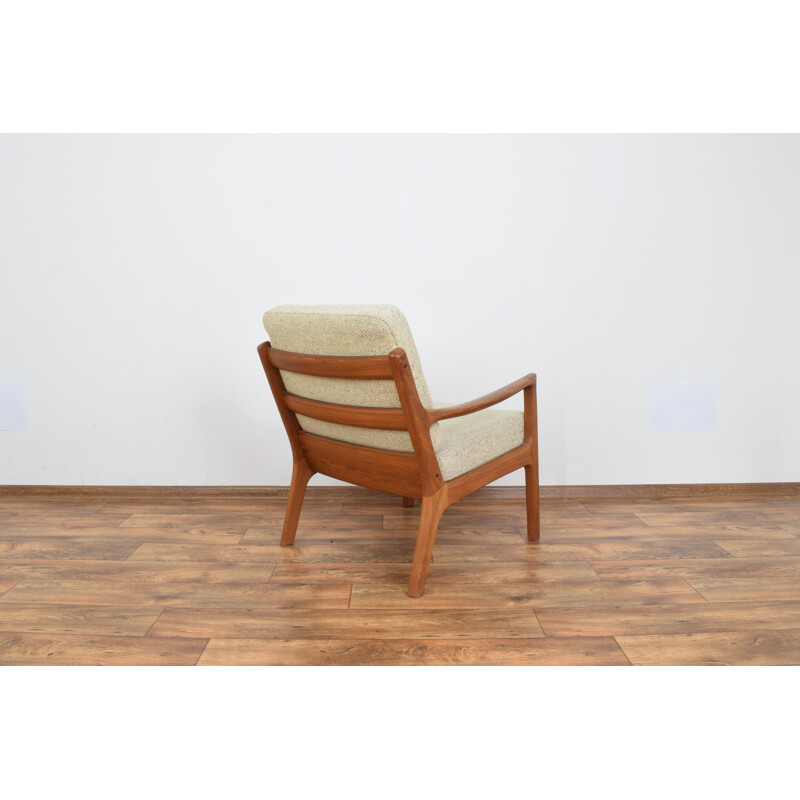 Set of 2 danish teak vintage armchairs by Ole Wanscher for Cado, 1960s