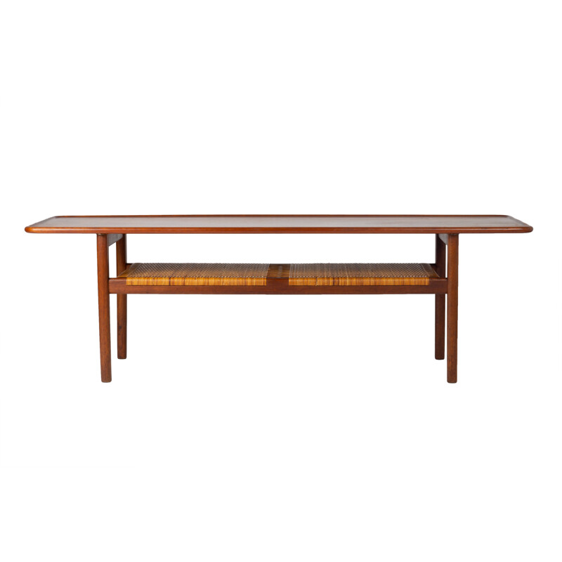 Vintage coffee table by Hans Wegner for Andreas Tuck