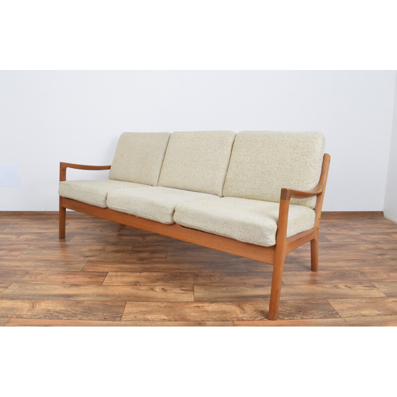 Danish teak vintage sofa by Ole Wanscher for Cado, 1960s