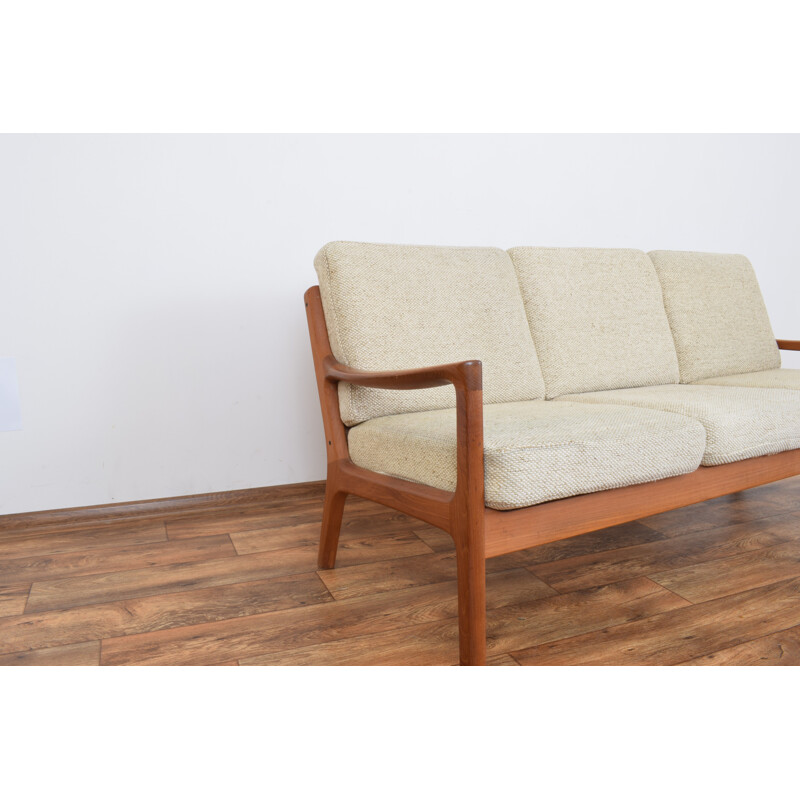 Danish teak vintage sofa by Ole Wanscher for Cado, 1960s