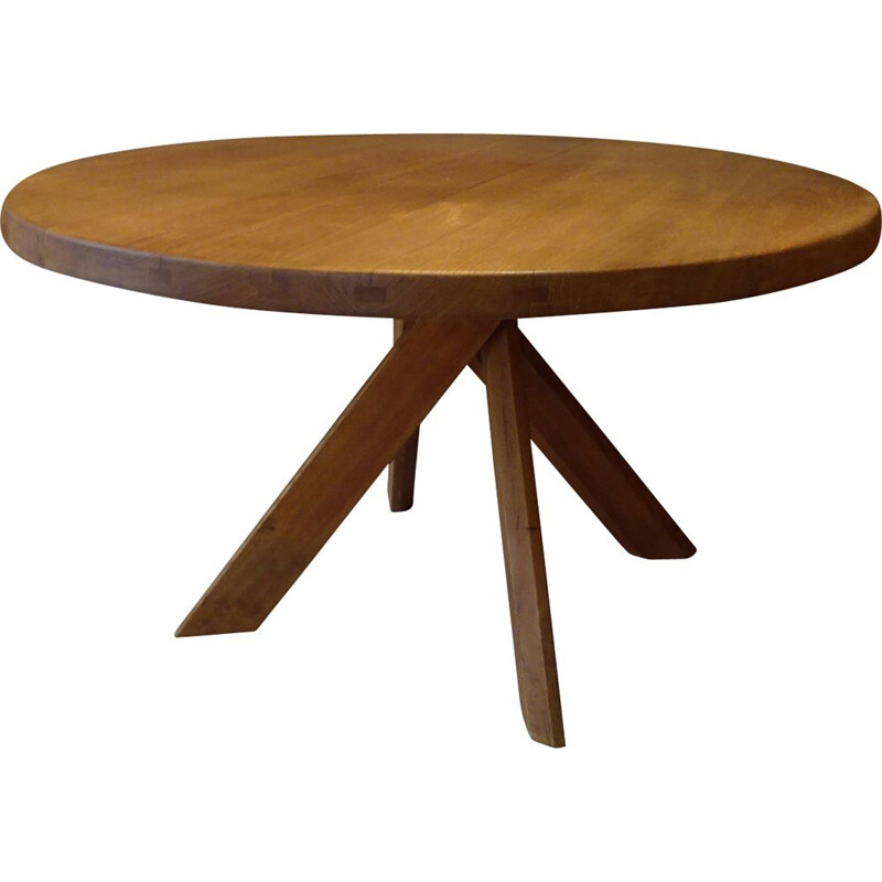 Vintage T21 table by Pierre Chapo