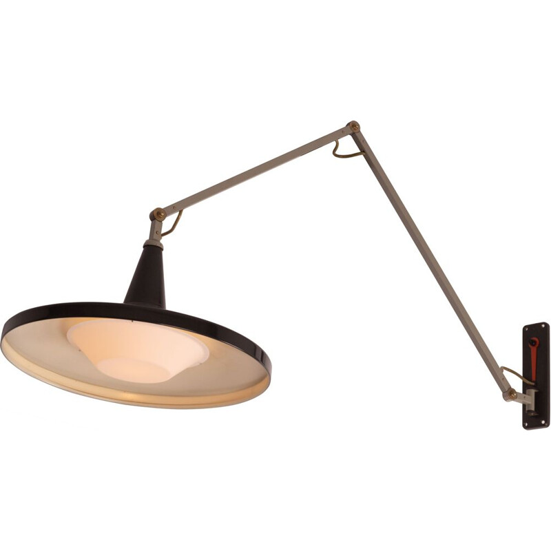 Vintage-Lampe "Panama" von Wim Rietveld für Gispen, 1950