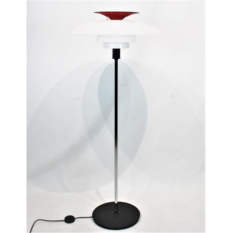 Vintage PH80 floor lamp by Poul Henningsen for Louis Poulsen