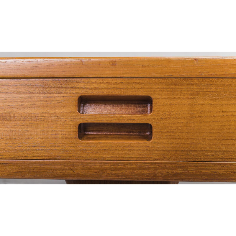 Vintage teak desk by Nanna Ditzel for Søren Willadsen Møbelfabrik, 1950