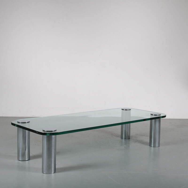 Vintage "Marcuso" coffee table by Marco Zanuso for Zanotta, Italy, 1970s 