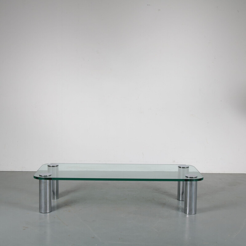 Vintage "Marcuso" coffee table by Marco Zanuso for Zanotta, Italy, 1970s 