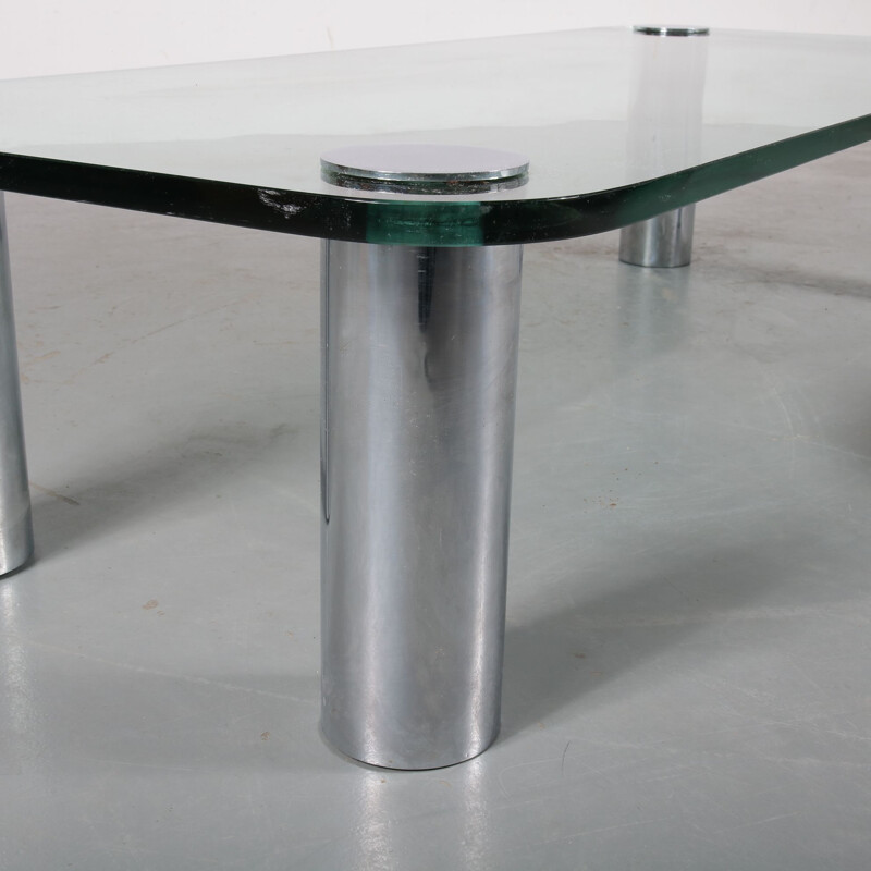 Vintage "Marcuso" coffee table by Marco Zanuso for Zanotta, Italy, 1970s 