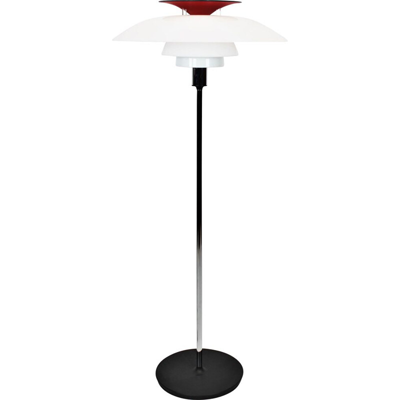 Vintage PH80 floor lamp by Poul Henningsen for Louis Poulsen