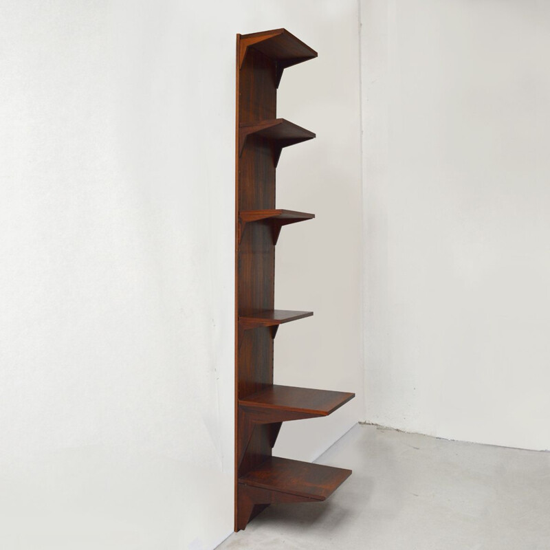 Vintage rosewood shelf by Poul Cadovius for Royal System, 1968