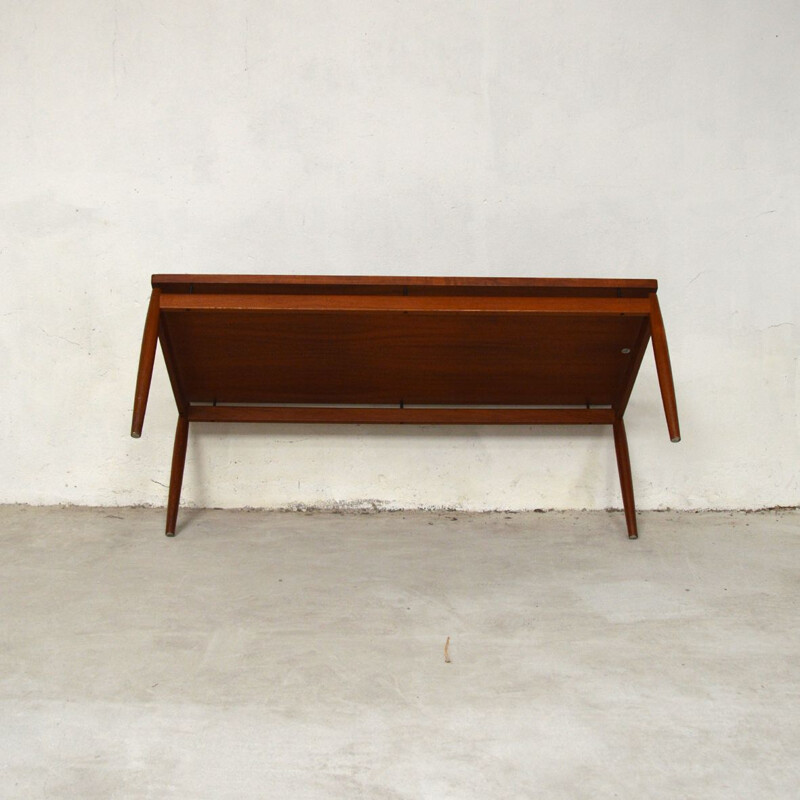 Table basse vintage en teck par Grete Jalk pour Fance & Son, Danemark, 1960