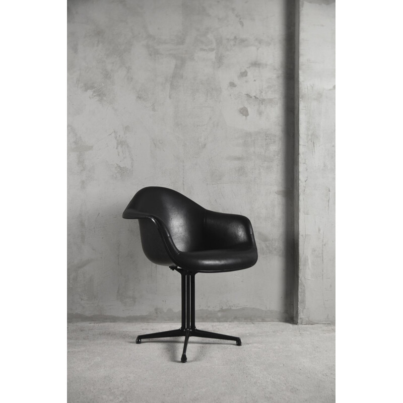 Paire de chaises noires vintage 1730  "La Fonda" de Charles & Ray Eames pour Herman Miller, 1960