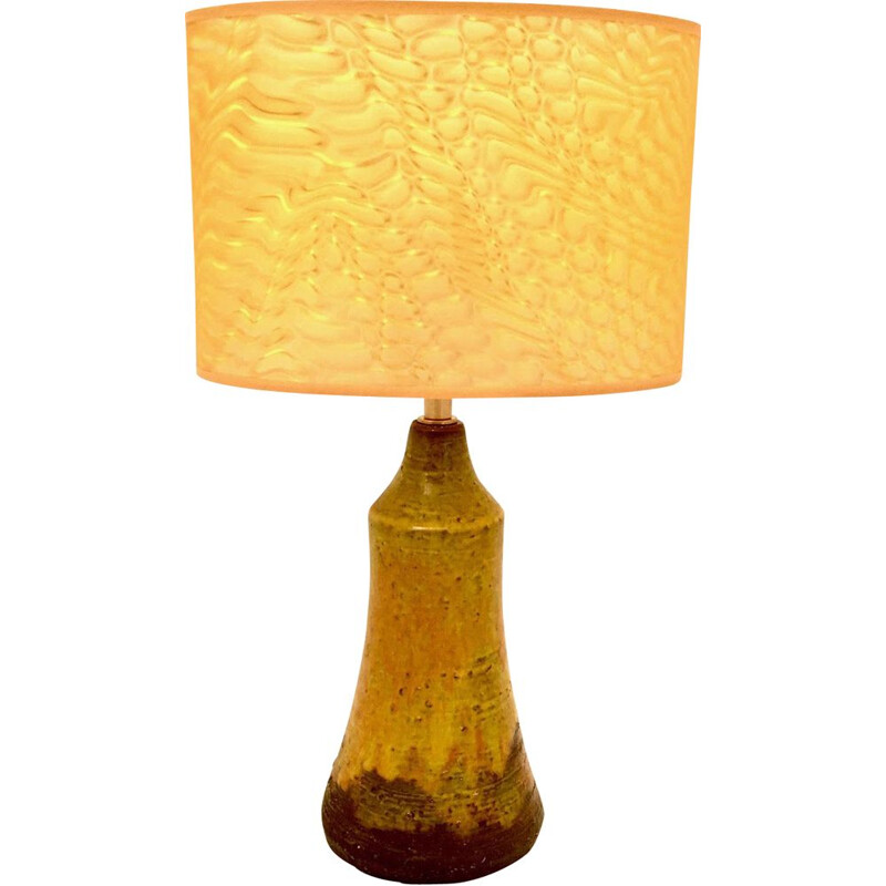 Vintage lamp in polychrome ceramic 1960