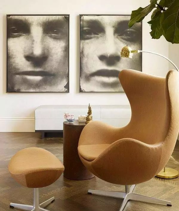 The Egg Chair, an absolute icon of vintage design