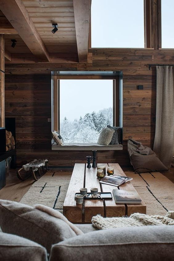 Rustieke stijl voor een comfortabele winter