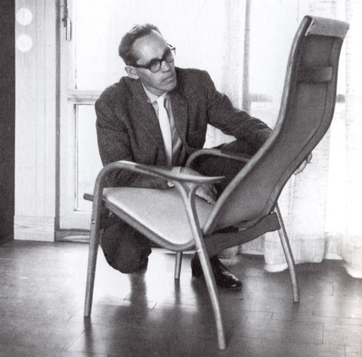 Le fauteuil Lamino par Yngve Ekström
